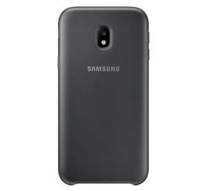 SAMSUNG műanyag telefonvédő (dupla rétegű, gumírozott) FEKETE [Samsung Galaxy J5 (2017) SM-J530 EU]