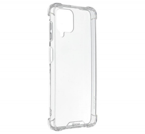 ROAR JELLY ARMOR műanyag telefonvédő (szilikon keret, közepesen ütésálló, légpárnás sarok) ÁTLÁTSZÓ [Samsung Galaxy M22 (SM-M225F)]