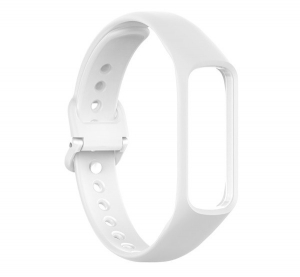 Pótszíj (szilikon, állítható, speciális) FEHÉR [Samsung Galaxy Fit 2 (SM-R220)]