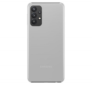 Műanyag telefonvédő (gumírozott) ÁTLÁTSZÓ [Samsung Galaxy A32 5G (SM-A326)]