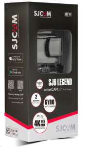 SJCAM SJ6 Legend 4K sportkamera ezüst (sj6legend5-sl)