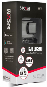 SJCAM SJ6 Legend 4K sportkamera fekete (SJCSJ6F/1890)