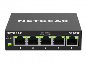 Netgear GS305E Gigabit 5 portos managelhető switch