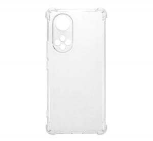 Szilikon telefonvédő (közepesen ütésálló, légpárnás sarok) ÁTLÁTSZÓ [Honor 50]