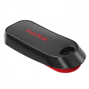 Pen Drive 128GB USB 2.0 SanDisk Cruzer Snap fekete-piros (SDCZ62-128G-G35)