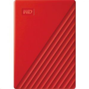 2TB WD 2.5" My Passport külső winchester piros (WDBYVG0020BRD)