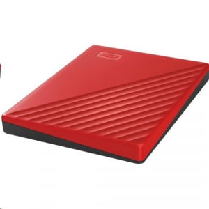 2TB WD 2.5" My Passport külső winchester piros (WDBYVG0020BRD)