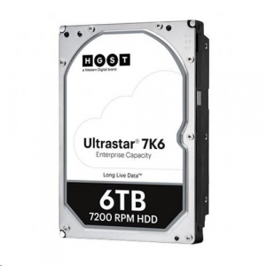 6TB WD Ultrastar DC HC310 3.5" SATA szerver winchester (0B36039/HUS726T6TALE6L4)