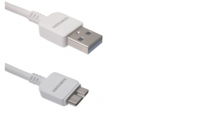 Samsung USB / microUSB 3.0 töltő- és adatkábel,1.5m fehér ECO csomagolásban (ET-DQ11Y1W)