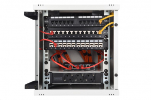 Digitus 6U 10" fali rackszekrény (DN-10-05U-1)