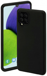 Hama Finest Feel Cover Samsung Galaxy A22 hátlaptok fekete (00196996)