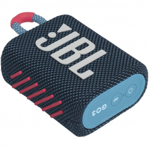 JBL Go 3 vízálló hordozható Bluetooth hangszóró kék-rózsaszín (JBLGO3BLUP)