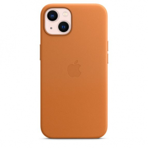 Apple MagSafe-rögzítésű iPhone 13 bőrtok aranybarna (MM103ZM/A)