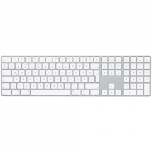 Apple Magic Keyboard számbillentyűzettel magyar ezüst  (MQ052MG/A)