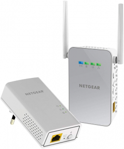 Netgear PowerLINE 1000 + WiFi szett feh&eacute;r (PLW1000-100PES)