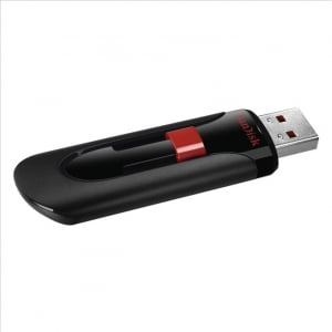 Pen Drive 256GB USB 2.0 SanDisk Cruzer Glide fekete  (SDCZ60-256G-B35 / 139795)