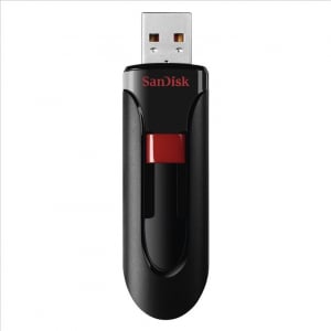 Pen Drive 256GB USB 2.0 SanDisk Cruzer Glide fekete  (SDCZ60-256G-B35 / 139795)