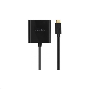 Speedlink USB-C -> VGA HQ adapter fekete (SL-180018-BK)