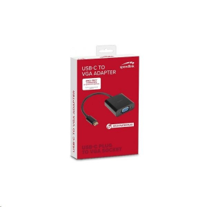 Speedlink USB-C -> VGA HQ adapter fekete (SL-180018-BK)