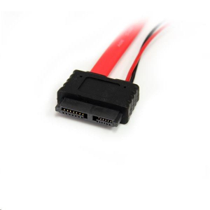 StarTech.com SATA -> SATA + MOLEX k&aacute;bel piros (SLSATAF12)