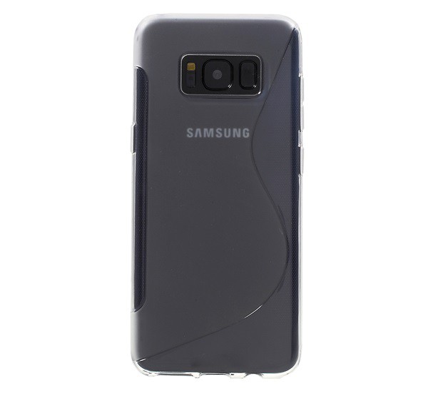 Szilikon telefonvédő (S-line) ÁTLÁTSZÓ [Samsung Galaxy S8 (SM-G950)]