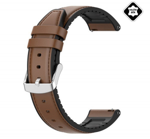 P&oacute;tsz&iacute;j (univerz&aacute;lis, 22 mm, val&oacute;di bőr) S&Ouml;T&Eacute;TBARNA [Honor Watch GS 3]