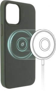 Hama MagCase Finest Feel PRO Cover Apple iPhone 12 mini hátlap tok zöld (00196796)