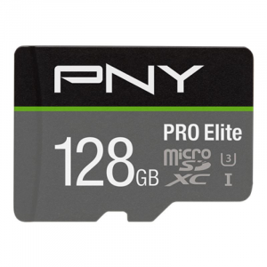 128GB microSDXC PNY PRO Elite U3 A1 V30 + adapter (P-SDU128V31100PRO-GE)