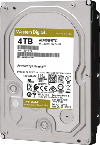 4TB WD 3.5" Gold SATAIII winchester (WD4003FRYZ)
