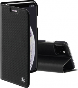 Hama Slim Pro Booklet Apple iPhone 11 Pro Max hátlap tok fekete (00187393)