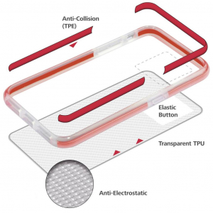 Hama Protector Cover Samsung Galaxy S20 Ultra 5G h&aacute;tlap tok &aacute;tl&aacute;tsz&oacute; fekete (00188560)