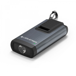 LEDLENSER K6R t&ouml;lthető kulcstart&oacute;s l&aacute;mpa Li-ion 400lm sz&uuml;rke (K6RG-502577)