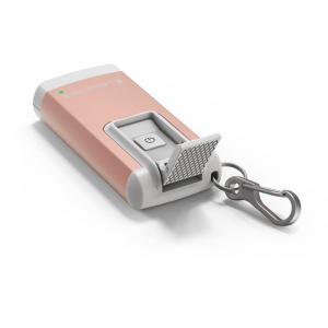 LEDLENSER K6R t&ouml;lthető kulcstart&oacute;s l&aacute;mpa Li-ion 400lm r&oacute;zsa-arany (K6RRG-502578)