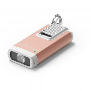 LEDLENSER K6R t&ouml;lthető kulcstart&oacute;s l&aacute;mpa Li-ion 400lm r&oacute;zsa-arany (K6RRG-502578)