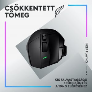 Logitech G502 X Plus Gamer egér játékhoz fekete RGB (910-006162 / 910-006163)