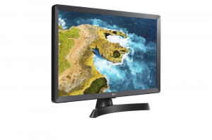 24" LG 24TQ510S-PZ LCD Smart TV-monitor fekete