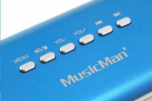 Technaxx MusicMan Display Soundstation Bluetooth hangszóró kék (3548)