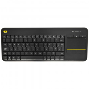 Logitech K400 Plus vezeték nélküli angol billentyűzet fekete (920-007143)