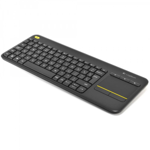 Logitech K400 Plus vezeték nélküli angol billentyűzet fekete (920-007143)