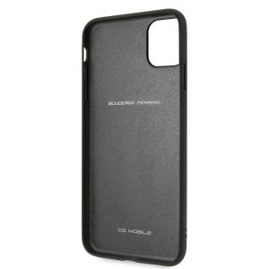 Ferrari iPhone 11 Pro függőlegesen csíkozott kemény tok piros (FEHDEHCN58RE)