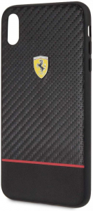 Ferrari On-Ttrack Racing iPhone XS Max tok fekete (FESBOHCI65BK)