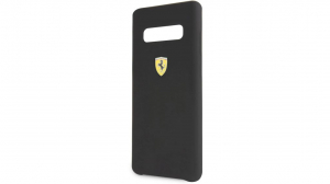Ferrari SF Samsung S10 Plus tok fekete (FESSIHCS10PBK)