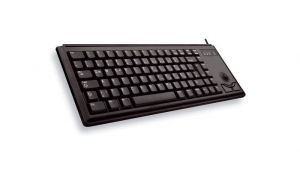 Cherry Compact G84-4400 US billentyűzet fekete USB (G84-4400LUBEU-2)