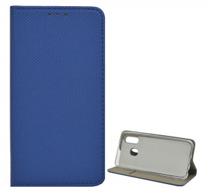 Tok &aacute;ll&oacute;, bőr hat&aacute;s&uacute; (FLIP, oldalra ny&iacute;l&oacute;, asztali tart&oacute; funkci&oacute;, rombusz minta) S&Ouml;T&Eacute;TK&Eacute;K [Samsung Galaxy A40 (SM-A405F)]