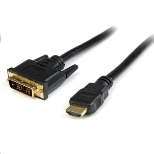 Startech.com HDMI apa -> DVI-D apa kábel 1 m (HDDVIMM1M)