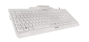Cherry KC 1000 SC német billentyűzet szürke USB (JK-A0100DE-0)