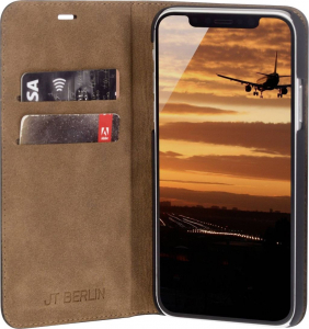 JT Berlin Tegel Booklet Apple iPhone 11 tok fekete (10522)