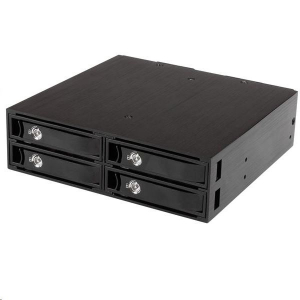 StarTech.com 4x2.5" HDD beépíthető mobil rack (SATSASBP425)