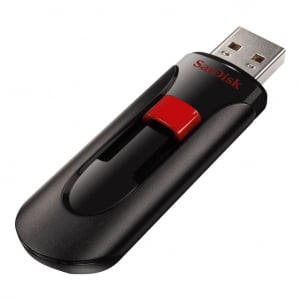 Pen Drive 128GB USB 2.0 SanDisk Cruzer Glide fekete (SDCZ60-128G-B35)