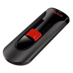 Pen Drive 128GB USB 2.0 SanDisk Cruzer Glide fekete (SDCZ60-128G-B35)